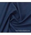 Tela de lino lavado en tono azul navy 230 gr./m2 Washed Linen