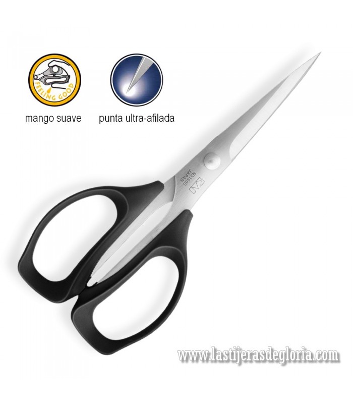 Tijera KAI punta ultra afilada N3160S 160 mm. para bordado y costura