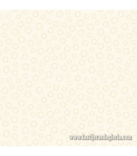 Tela circulos de puntos beige claro Apple Cider de PB Textiles