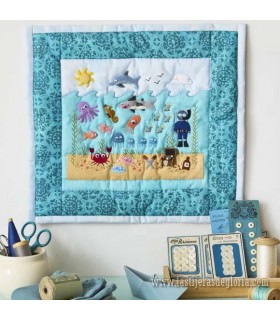 Libro L'appliqué Rebrodé serie Les Broderies de Marie e Cie de Les Éditions de Saxe