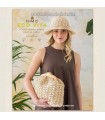 Libro Eco Vita Raffia Bolsos y Sombreros Crochet Pattern Book 2 de DMC