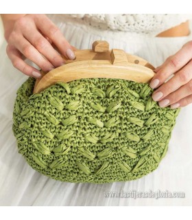 Libro Eco Vita Raffia Bolsos y Sombreros Crochet Pattern Book 2 de DMC