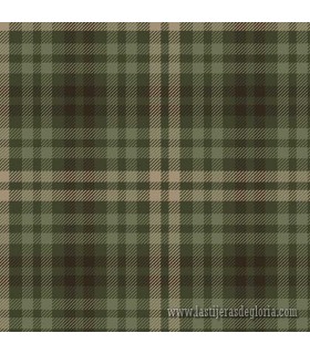 Tela franela cuadros verde Primo Plaids Space Mix de Marcus Fabrics