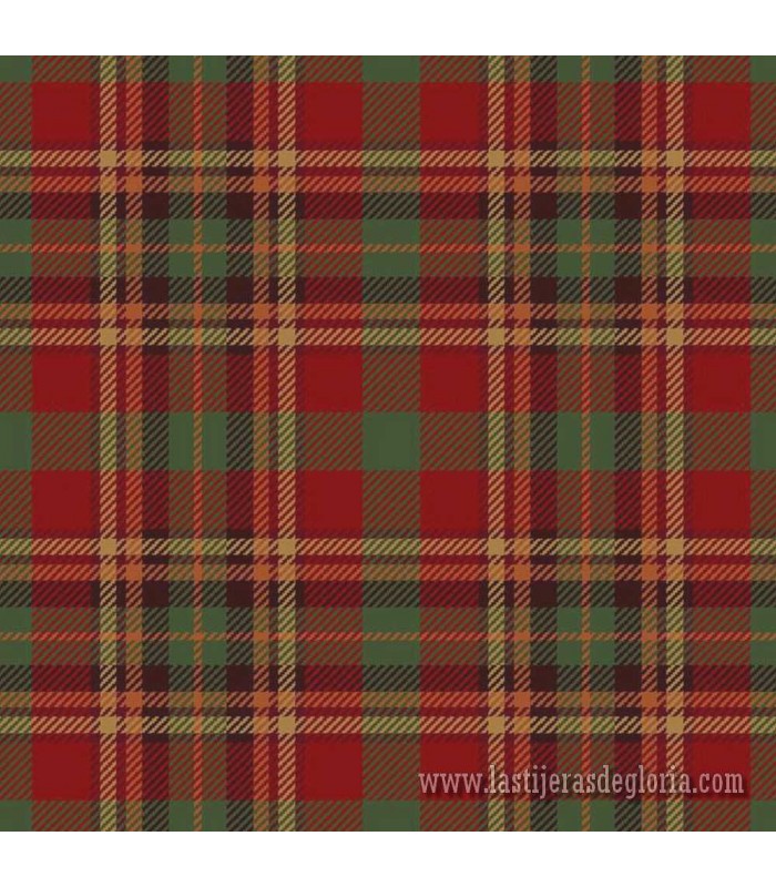 Tela franela cuadros multicolor Primo Plaids Space Mix de Marcus Fabrics