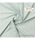 Tela cuadros vichy medianos verde salvia Poplin de Exclusive Patchwork