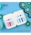 Set de 9 ganchillos Waves 2.0 con estuche de KnitPro