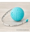 Cinta métrica retráctil ovillo azul cm. y pulgadas Yarn Ball de Hemline