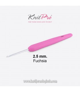 Aguja ganchillo o crochet ergonómica 2.5 mm. Waves 2.0 de KnitPro