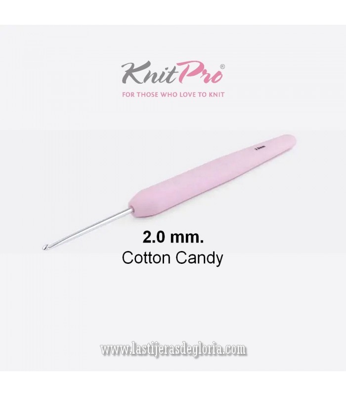 Aguja ganchillo o crochet ergonómica 2.0 mm. Waves 2.0 de KnitPro