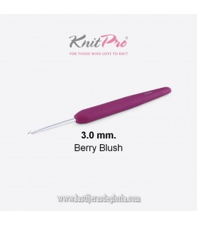 Aguja ganchillo o crochet ergonómica 3.0 mm. Waves 2.0 de KnitPro
