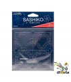 Plantilla de Sashiko Olas Seigaiha de 4" Sew Easy