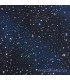 Tela cielo estrellado nocturno colección Naturaleza ancho 140 cm.