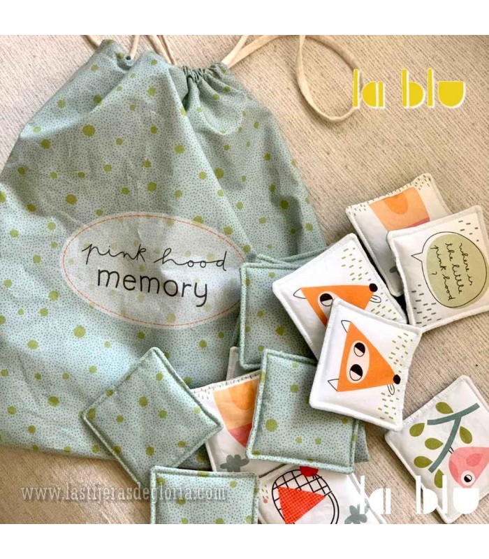 Panel de tela juego de memoria MEMORY de La Blu
