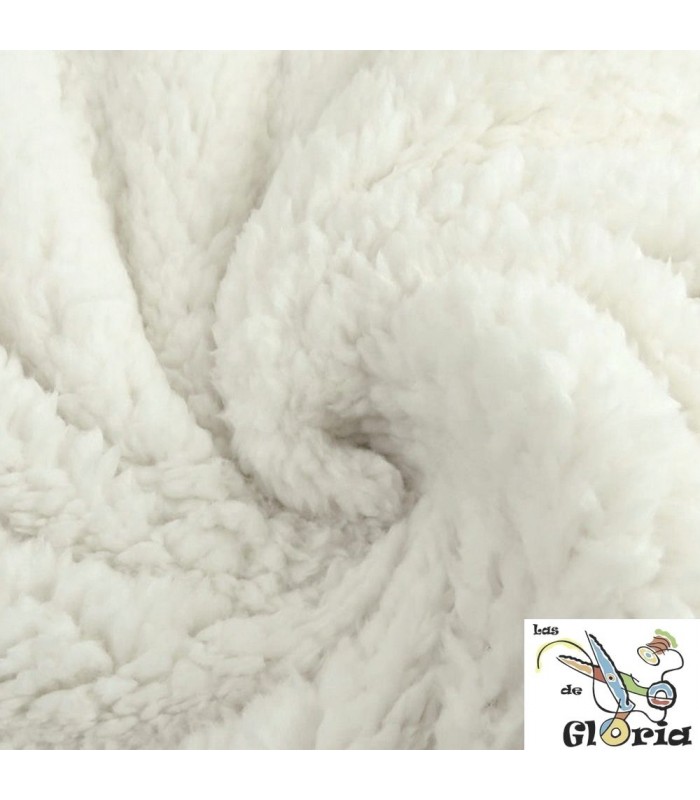Tela de Borreguito tono natural ancho 160 cm. Dolls