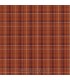 Tela cuadros rojos Thistle and Rye de Janet Nesbitt para Henry Glass