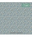 Telas flores y hojas azul Brie Basics Blue de Tilda