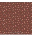 Tela flor aciano rojo escarlata Farmer's Daughter de Edyta Sitar para Andover Fabrics