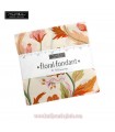 Precortado Charm Pack 42 telas 5 x 5" colección FLORAL FONDANT de Moda Fabrics