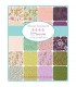 Precortado Charm Pack 42 telas 5 x 5" colección FLORAL FONDANT de Moda Fabrics