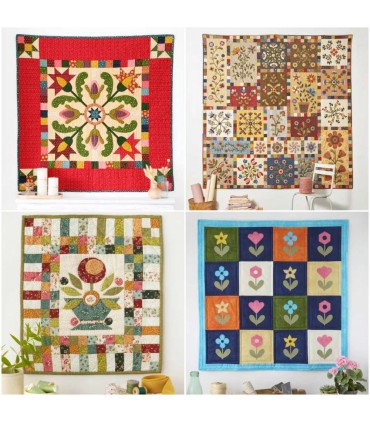 Libro Quilt Country 77 Un Printemps Pepsy de Les Éditions de Saxe