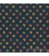 Tela graphic flowers navy Canton Quilting Circle de Marcus Fabrics
