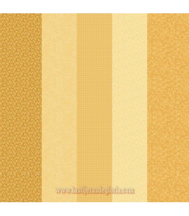 Tela franjas texturas amarillo Strip-It 5 Kathleen's Story de Marcus Fabrics