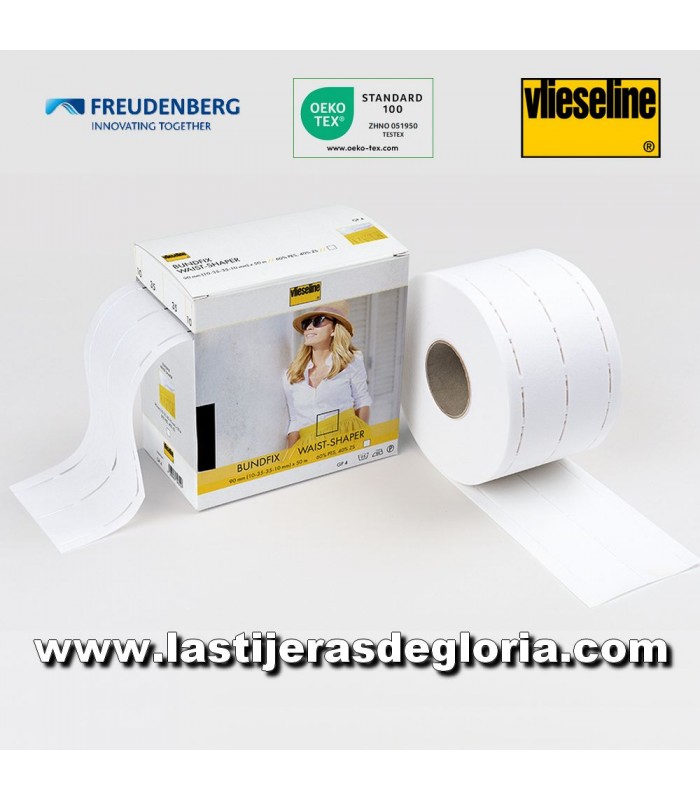 Cinta Bundfix 90 mm. para asas de bolsos de 3,5 cm. Vlieseline de Freudenberg