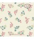 Tela flores nomeolvides crema Forget me not cotton Back in the Day de EQP