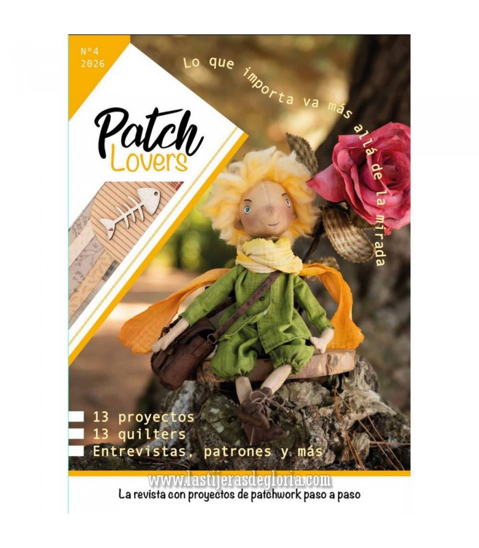 Revista Patch Lovers 4 de Estefanía Rodríguez de Toto Patch PORTADA