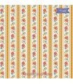 Tela franjas ocre Tilda Village Life Agnes Ochre