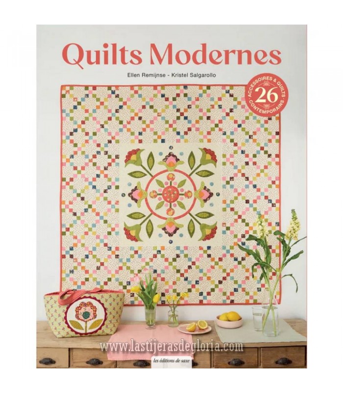 Libro Quilts Modernes de Kristel Salgarollo y Ellen Reminjse