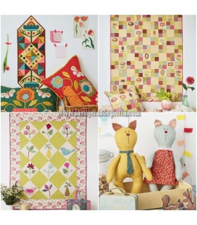 Libro Quilts Modernes de Kristel Salgarollo y Ellen Reminjse