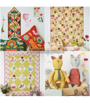 Libro Quilts Modernes de Kristel Salgarollo y Ellen Reminjse
