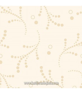 Tela ramas beige claro Apple Cider de P&B Textiles