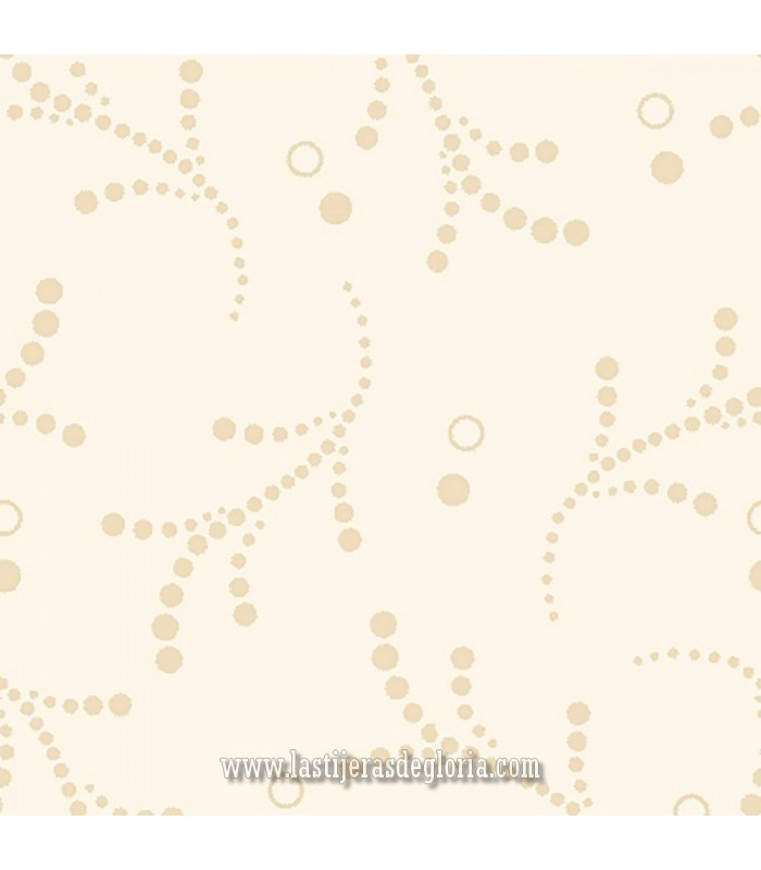 Tela ramas beige claro Apple Cider de P&B Textiles