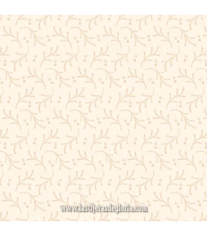 Tela ramas beige claro Apple Cider de P&B Textiles