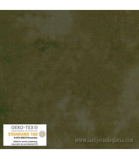 Tela marmoleada verde alga Quilters Shadow de Stof Fabrics