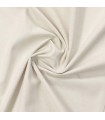 Tela de loneta de algodón tono natural o lisa crema claro ancho 140 cm.